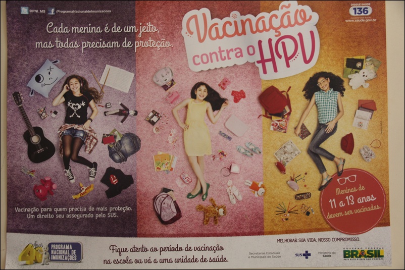 Vacina contra HPV está disponível nos Postos de saúde de Sarandi